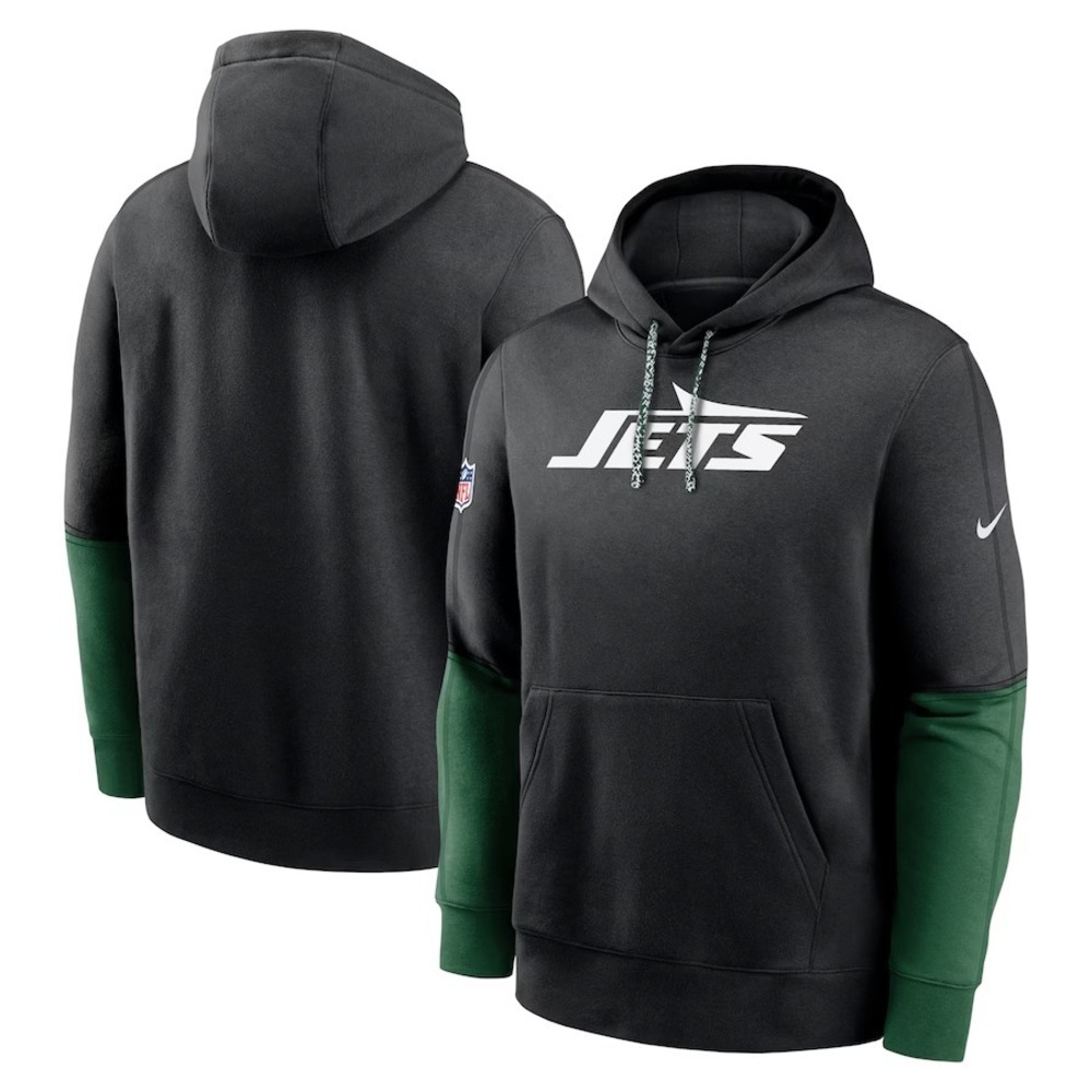 Nike® (Men's SMALL) New York Jets Sideline Club™ Pullover Hoodie in Black - $85